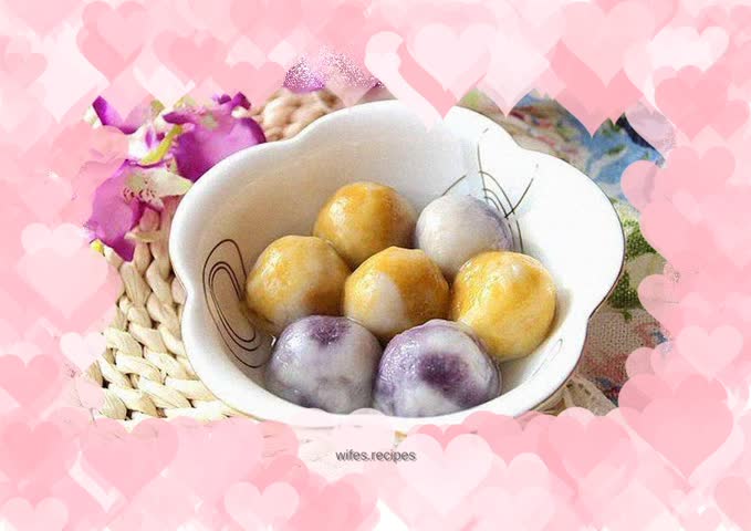 Peanut glutinous rice balls