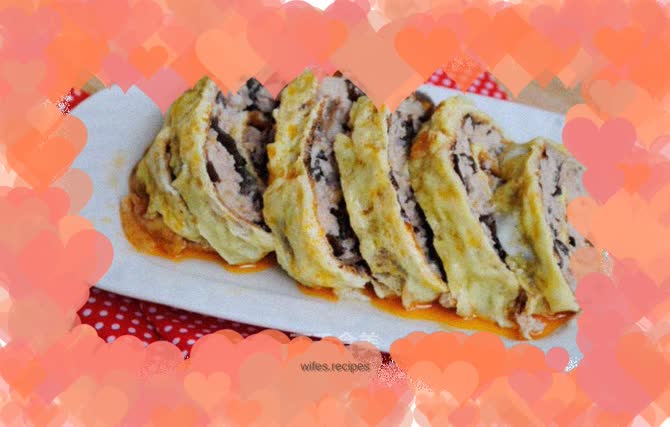 Double-eared preserved egg