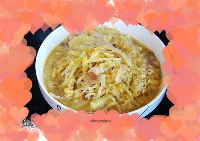 Sauerkraut, Pork and Potato Stew