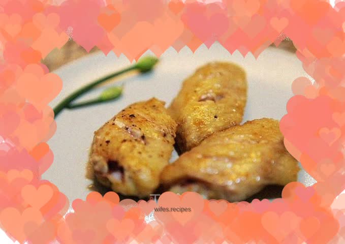 Golden Grilled Wings with Bean Curd