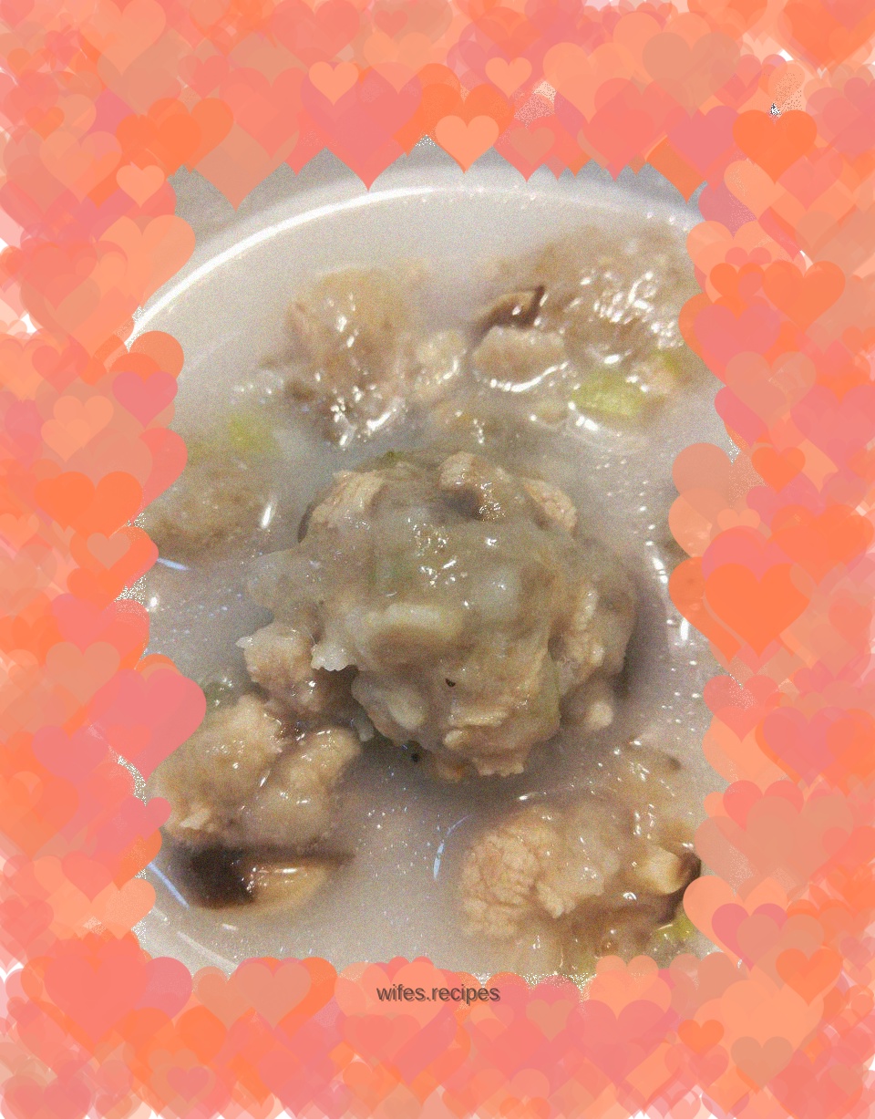 Hakka boiled meatballs