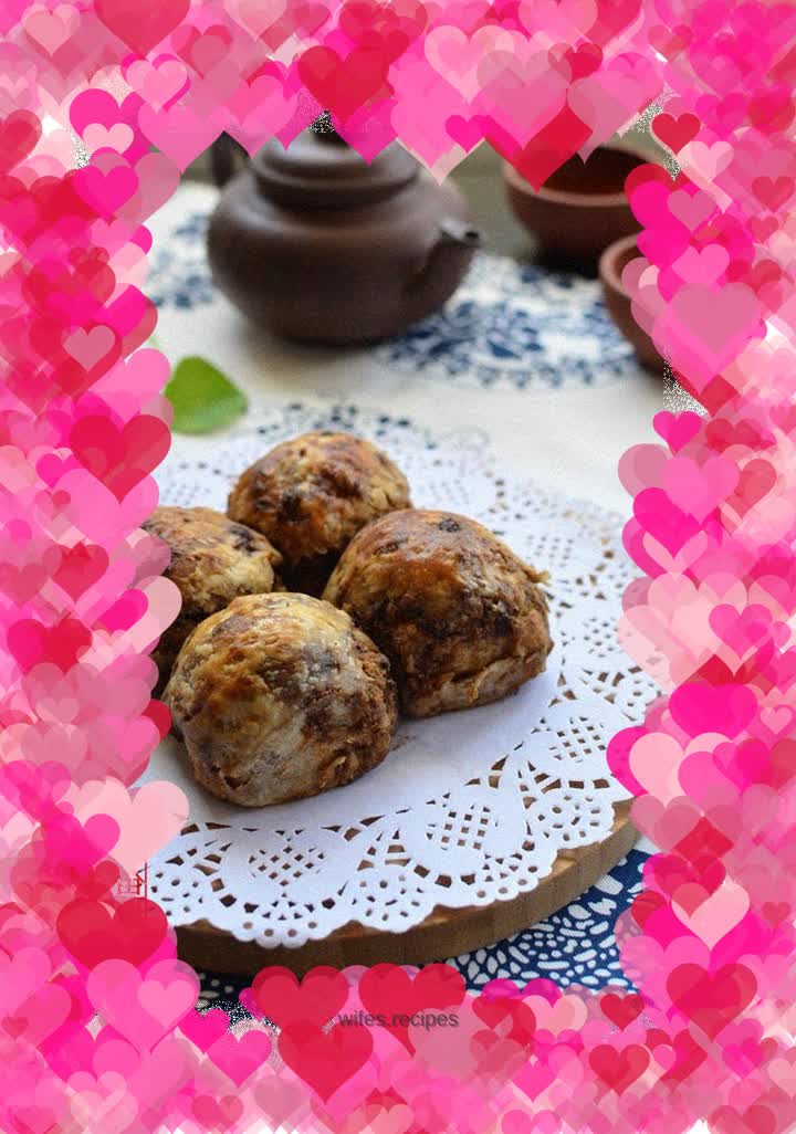 The secret to delicious brown sugar sesame sesame seed cakes