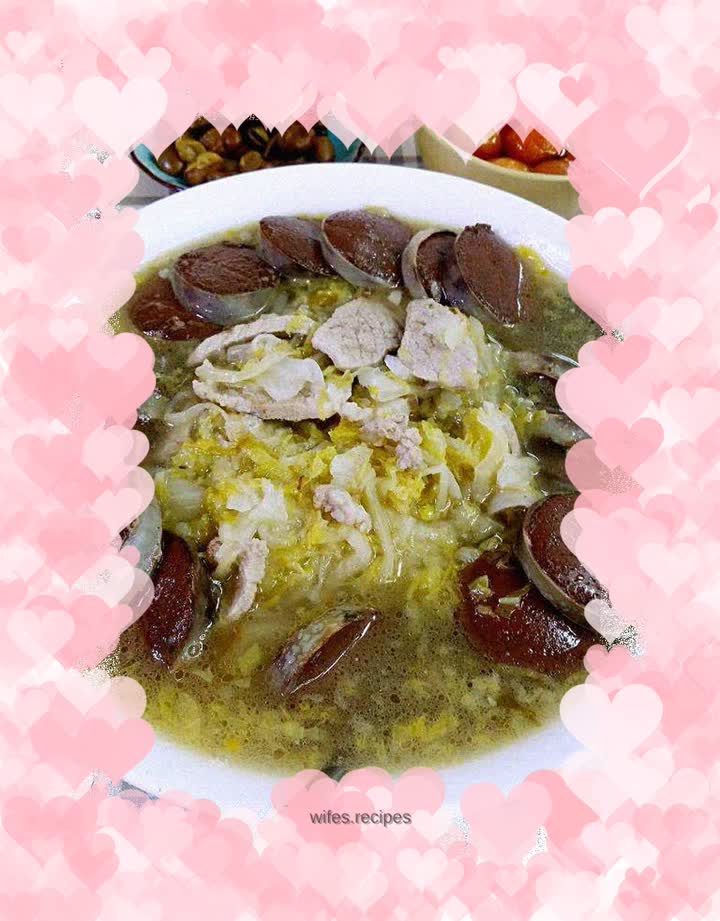 【Northeast】Sauerkraut, white meat and blood sausage