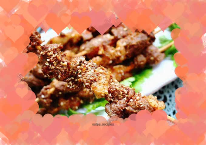 Pull up the mutton skewers