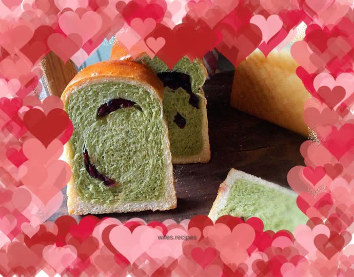 Matcha Cranberry Toast