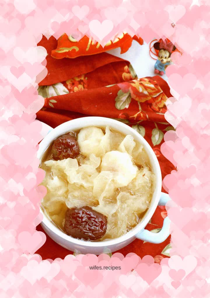 【Guangdong】Red Dates, Horse Hoof and Tremella Soup