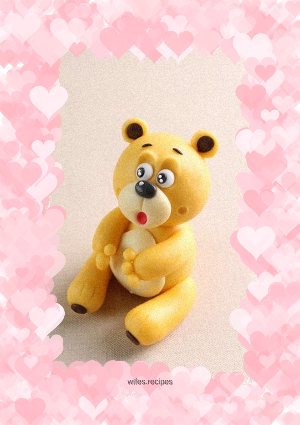 Making chocolate bears