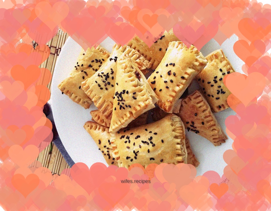 Random red bean cake