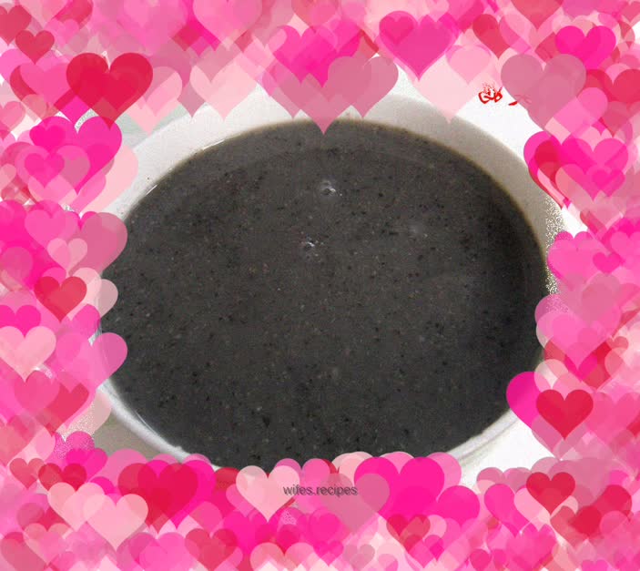 Black sesame paste