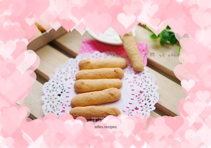 Sponge finger cookies