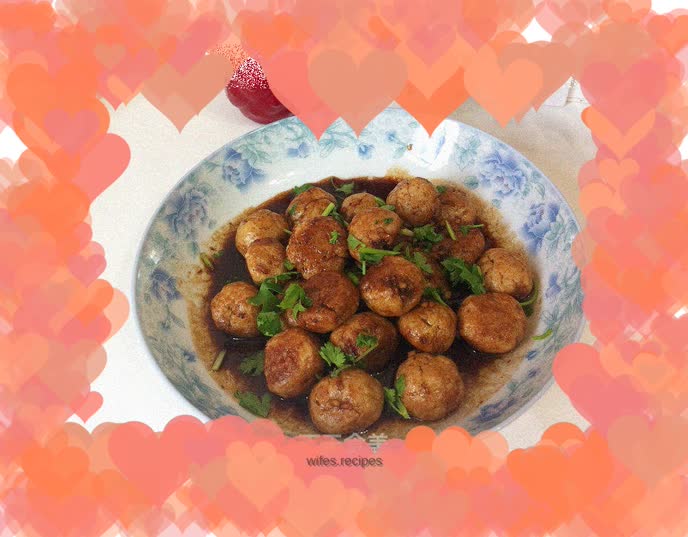 Sweet and sour fish balls