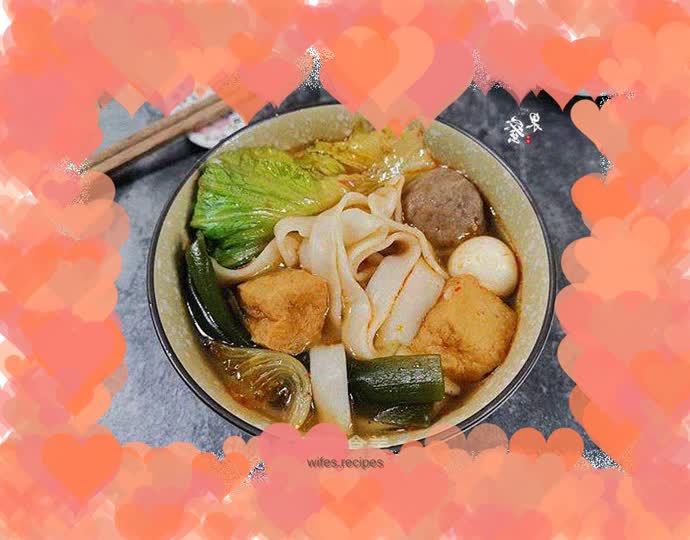 Casserole noodle soup