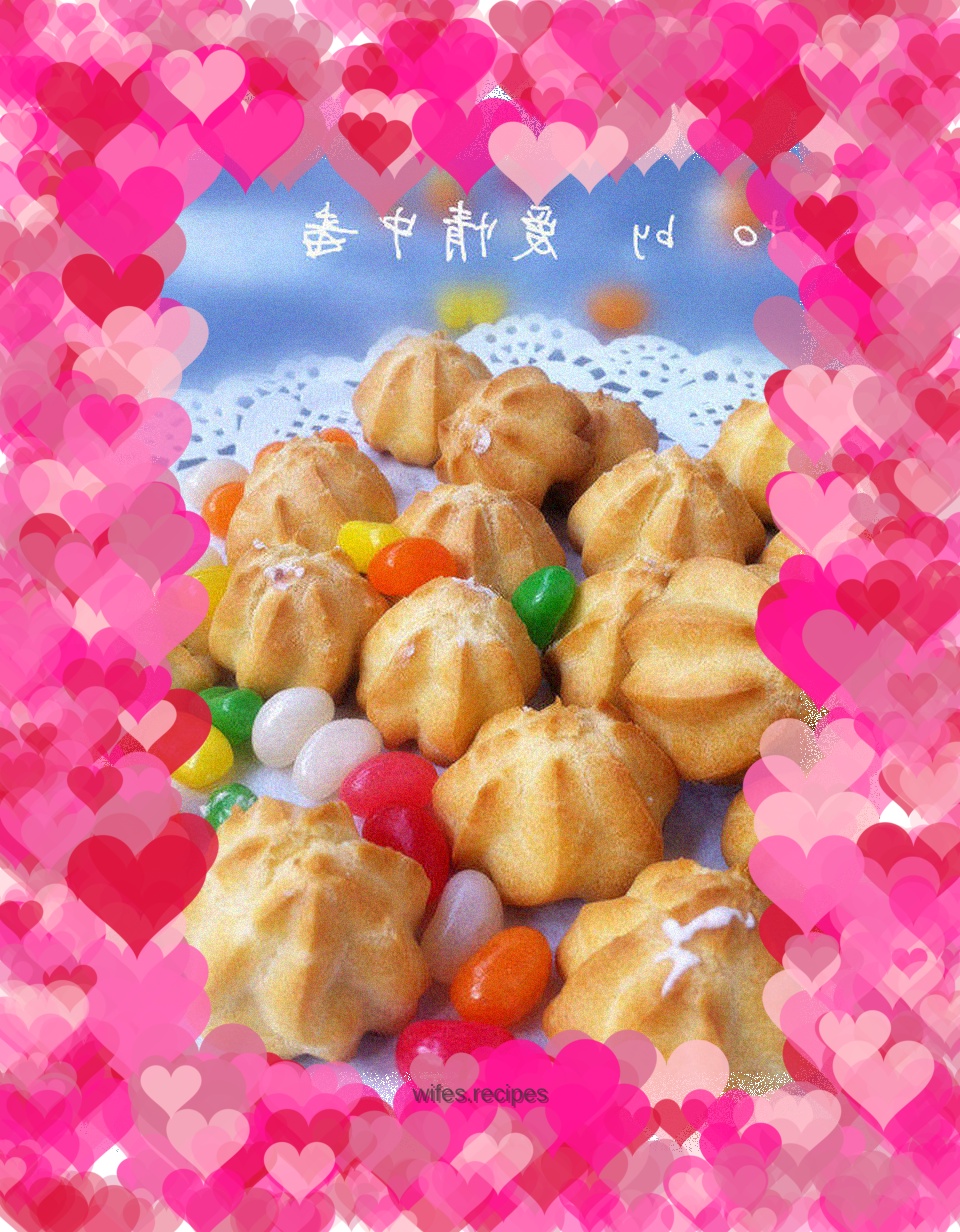 Strawberry Cream Puffs