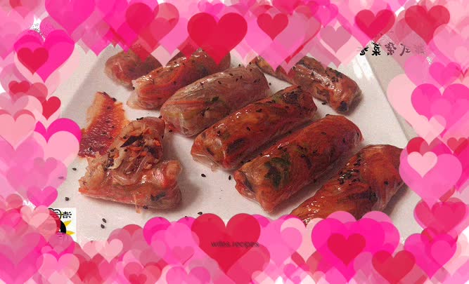 Korean Style Mixed Vegetable Rolls