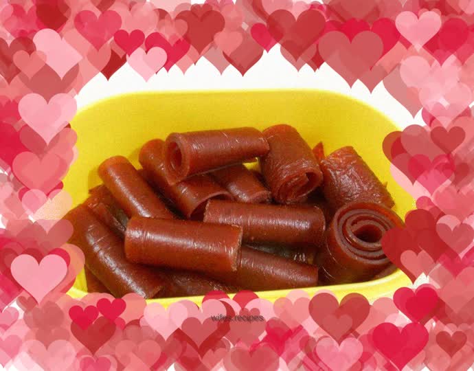 Snack food - sweet and sour fruit peel