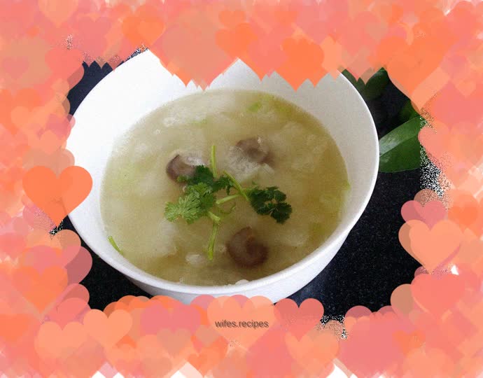 【Northeast】Sea cucumber and winter melon soup