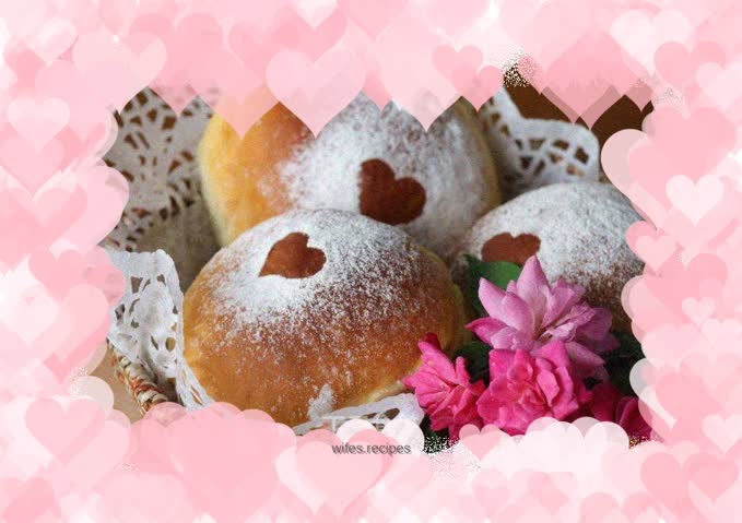 Heart-shaped meal bag