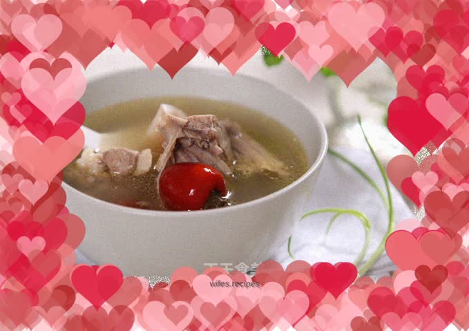 Sour radish and duck soup