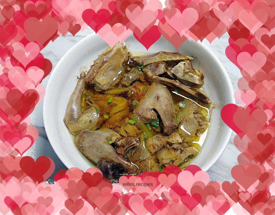 Steamed pigeon