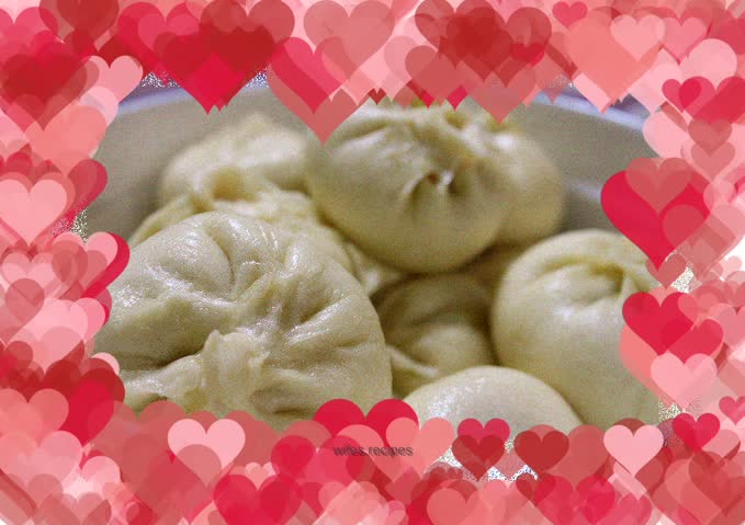 Shrimp and meat buns