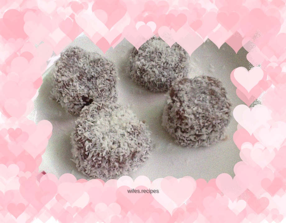 Coconut Red Bean Cake