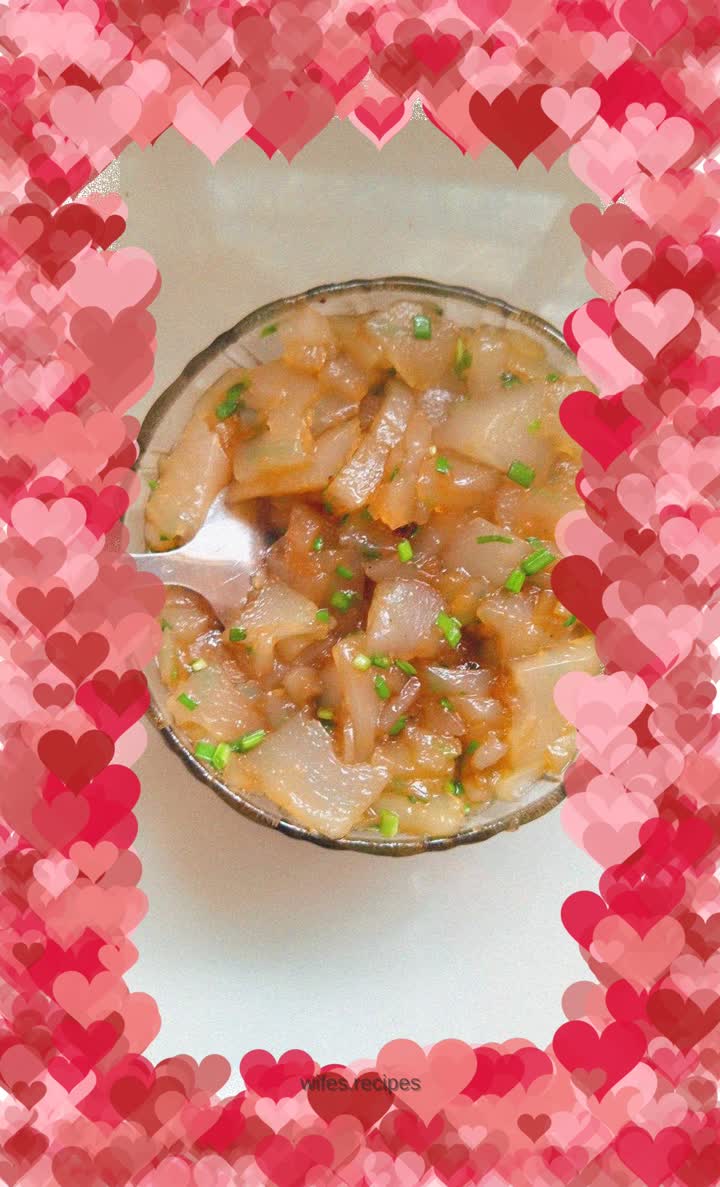Home-style fried jelly
