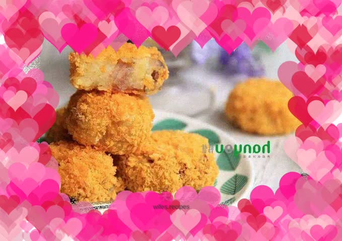 Fryer version of Japanese croquettes