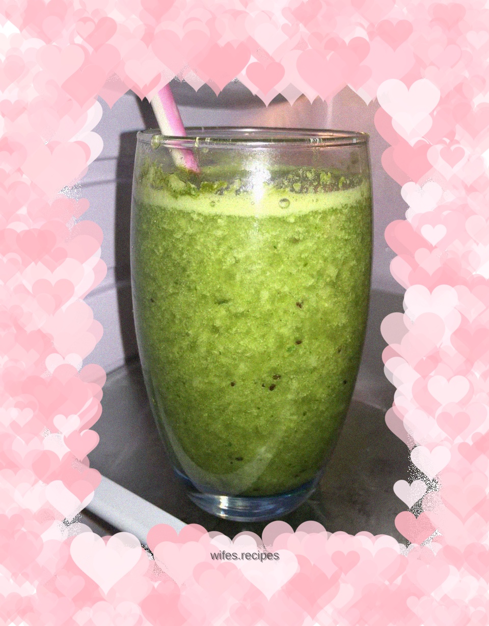 Kiwi cucumber juice