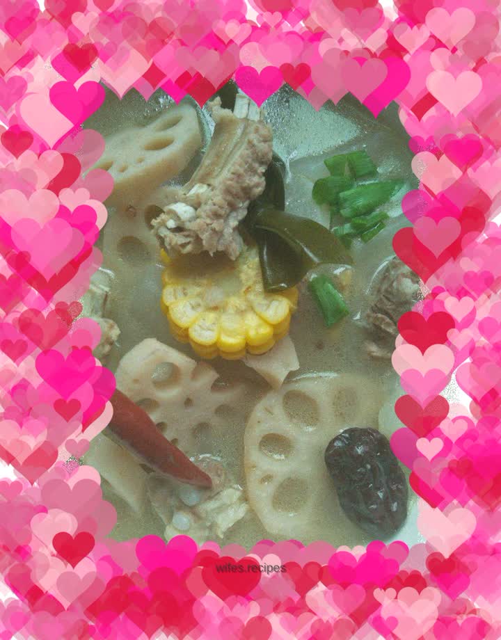 Lotus Root Pork Ribs Soup
