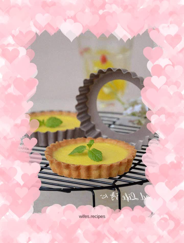 【Crispy Lemon Pie】---The pie crust is crispy and rich, and the filling is sweet and sour