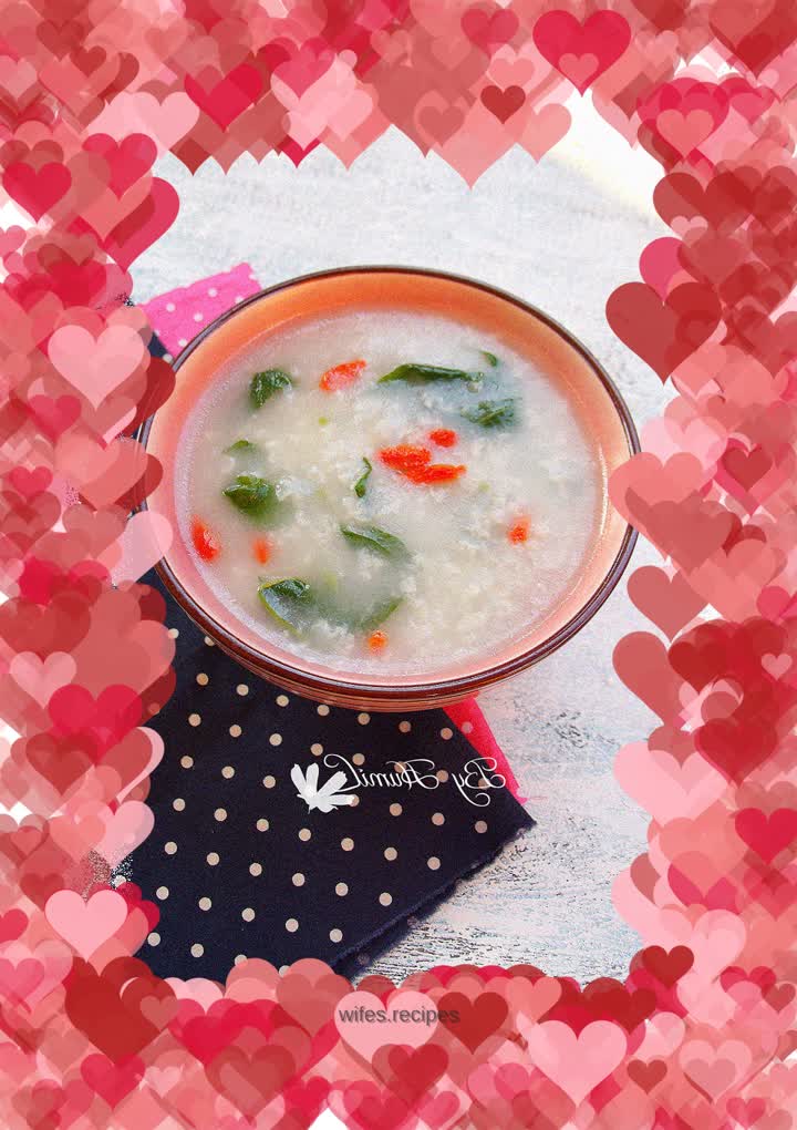 Wolfberry parent-child porridge