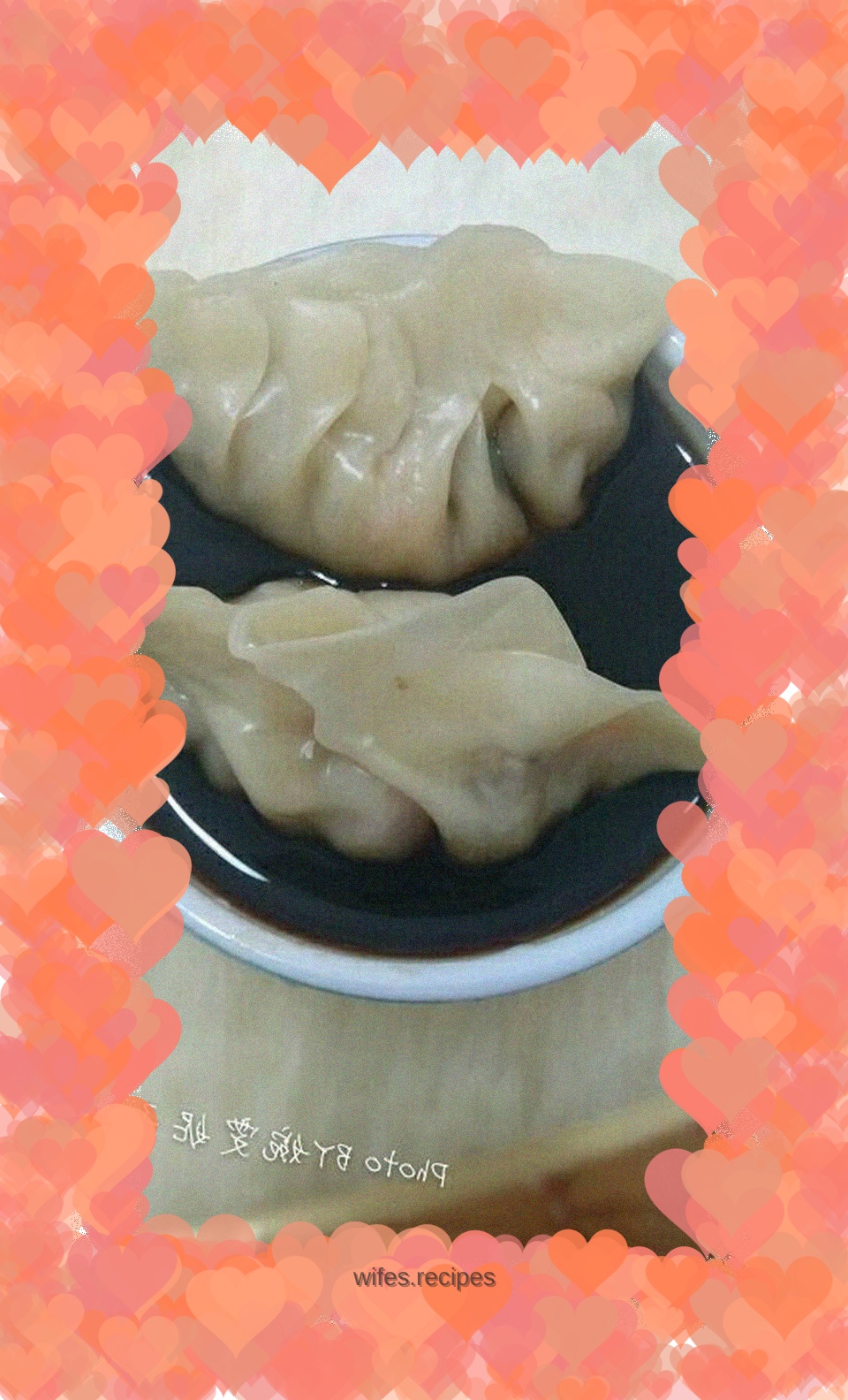 Dumplings (carrot and mushroom stuffing)