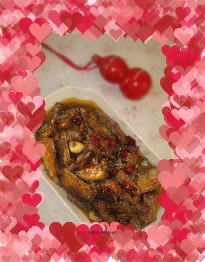 Braised hairtail fish