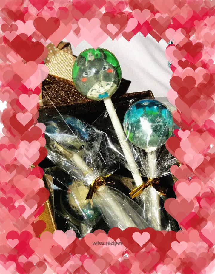 The most special gift for your children - crystal lollipops