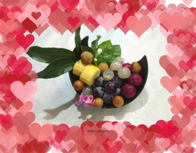 Summer fruit platter