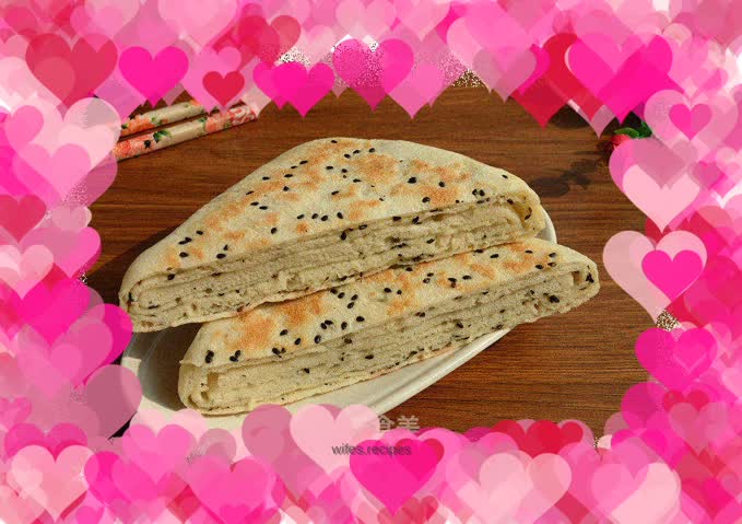 Delicious sesame cake