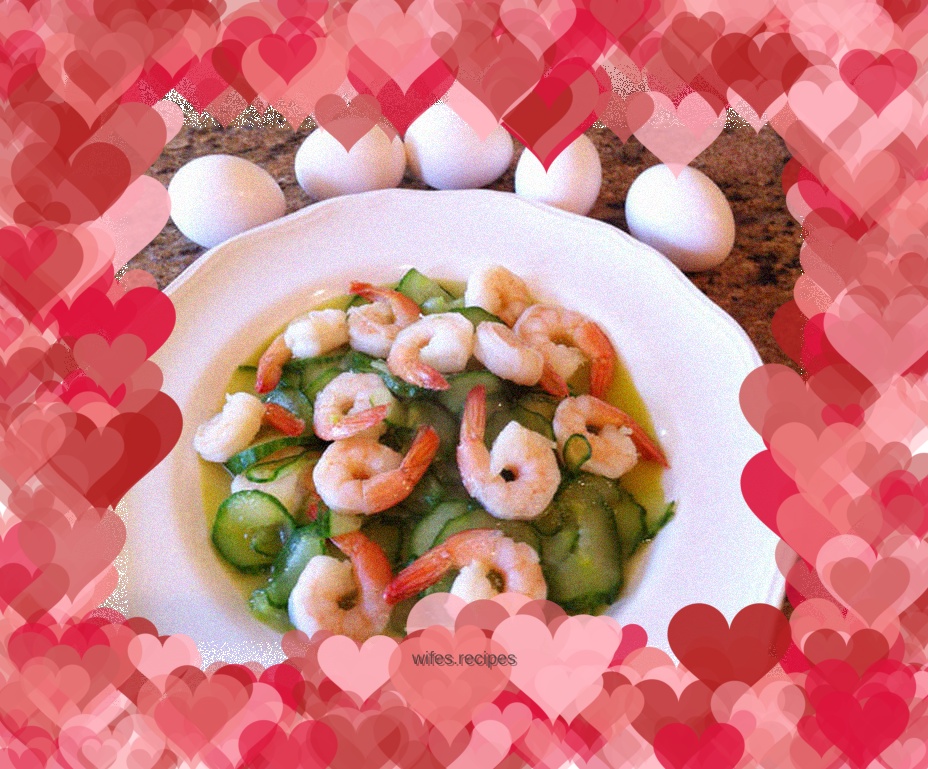 Cucumber and Shrimp