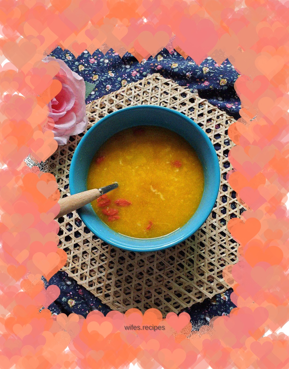 Wolfberry Pumpkin Porridge