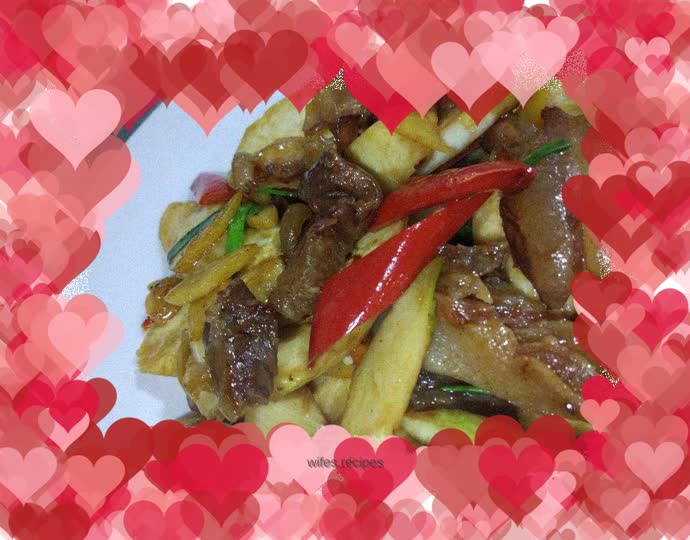 Guangdong, fried wild rice with bacon