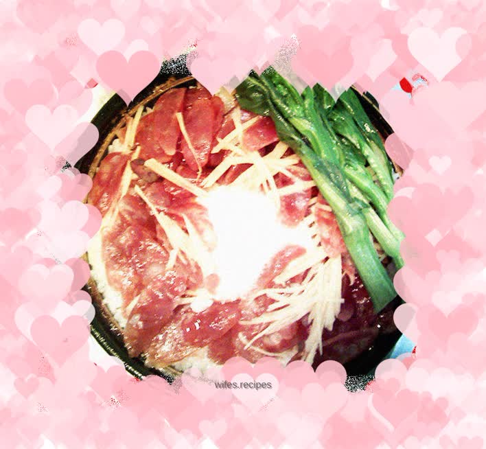 Cured Meat Claypot Rice