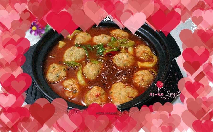 Spicy Fish Ball Hot Pot