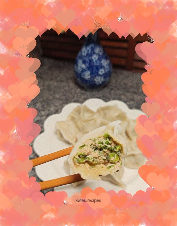 Pork and fennel dumplings