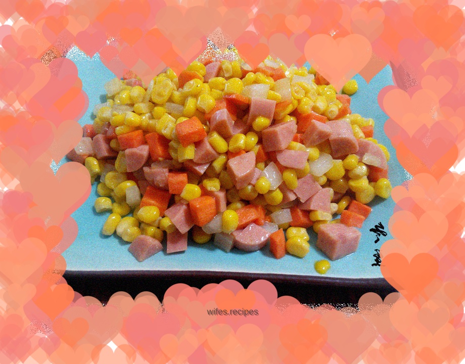 Assorted corn kernels