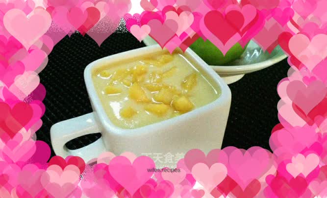 Mango pudding (pudding)