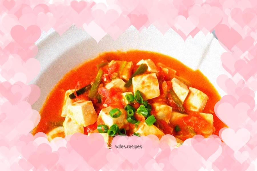 Tomato stewed tofu