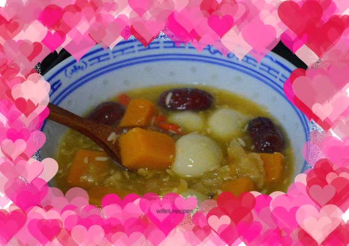 Sweet wine glutinous rice balls