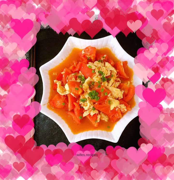 Tomato scrambled eggs