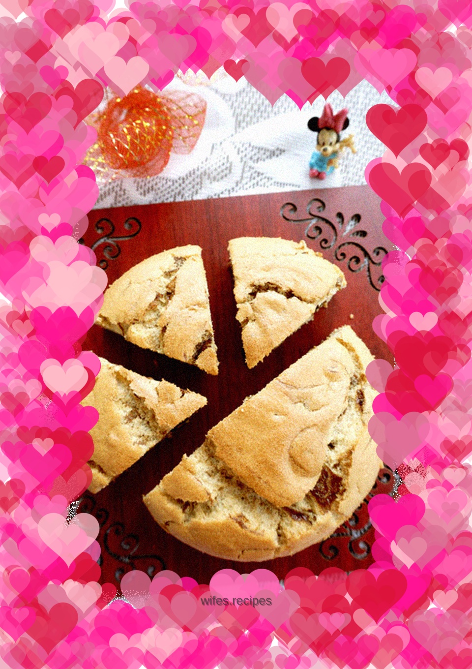 Cinnamon Apple Chiffon Cake