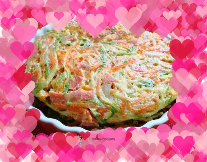 Vegetable cake