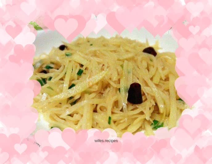 Hot and sour potato shreds